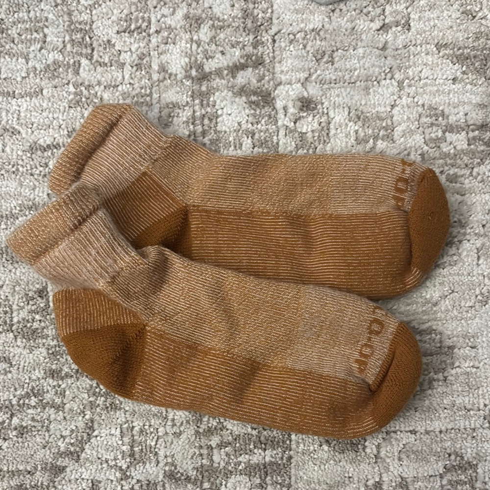 REI Tan and Brown Casual Socks